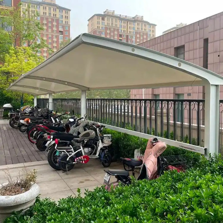 进贤县膜结构电动车棚